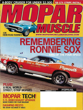 MOPAR MUSCLE 2006 SEPT - SOX SPECIAL, NEW CHALLENGER